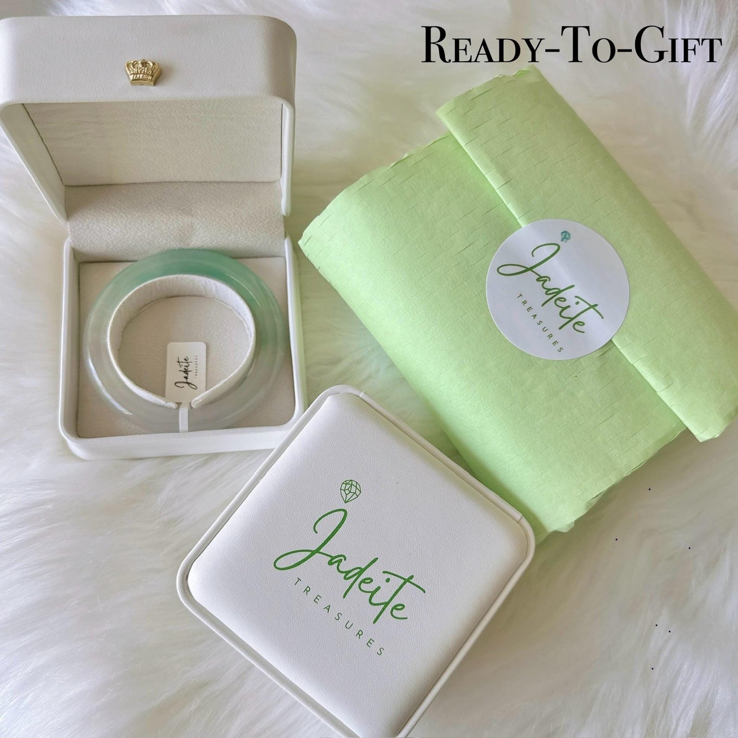 Earthveil - Special Green Burma Jade Jadeite Bangle Bracelet, Gemstone Bangle