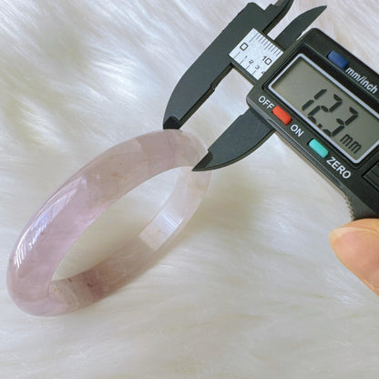 Dreamveil – Elegant Purple Gem Amethyst Bangle Bracelet