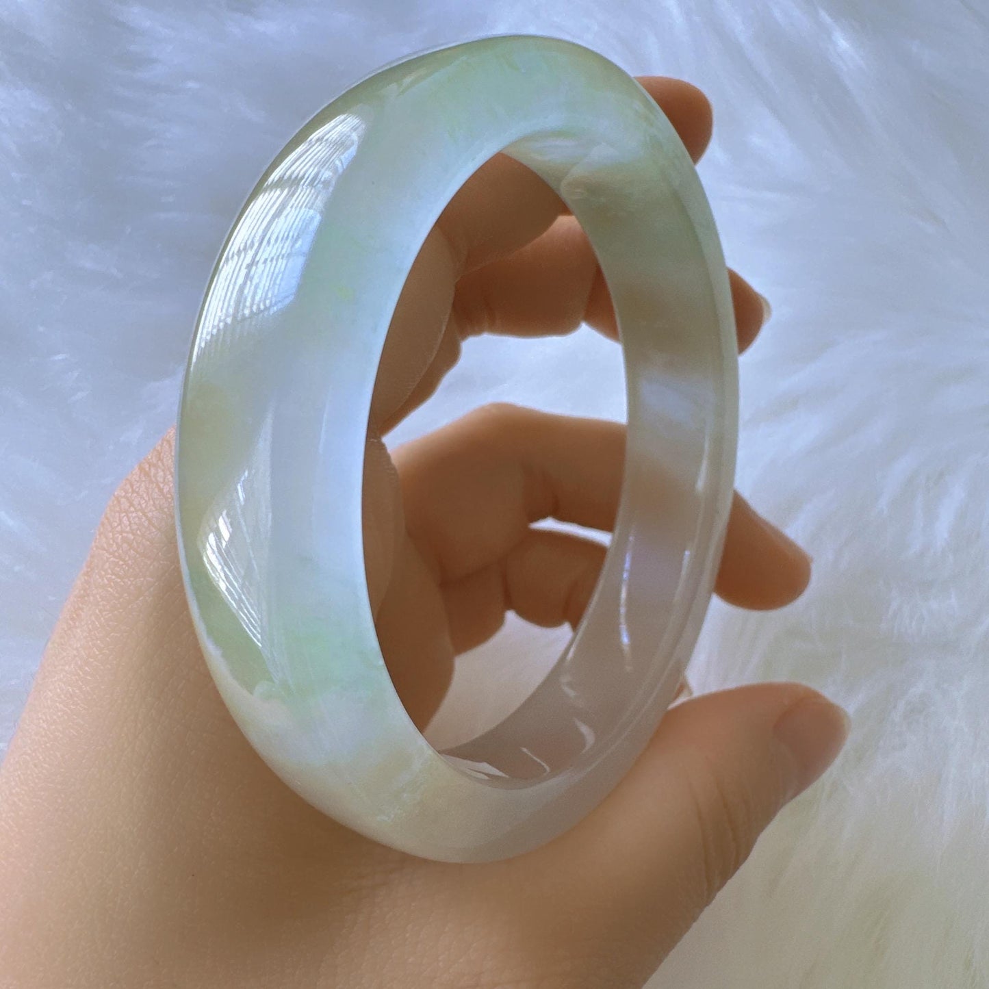 Earthveil - Earthveil – Square-Cut Jade Bracelet