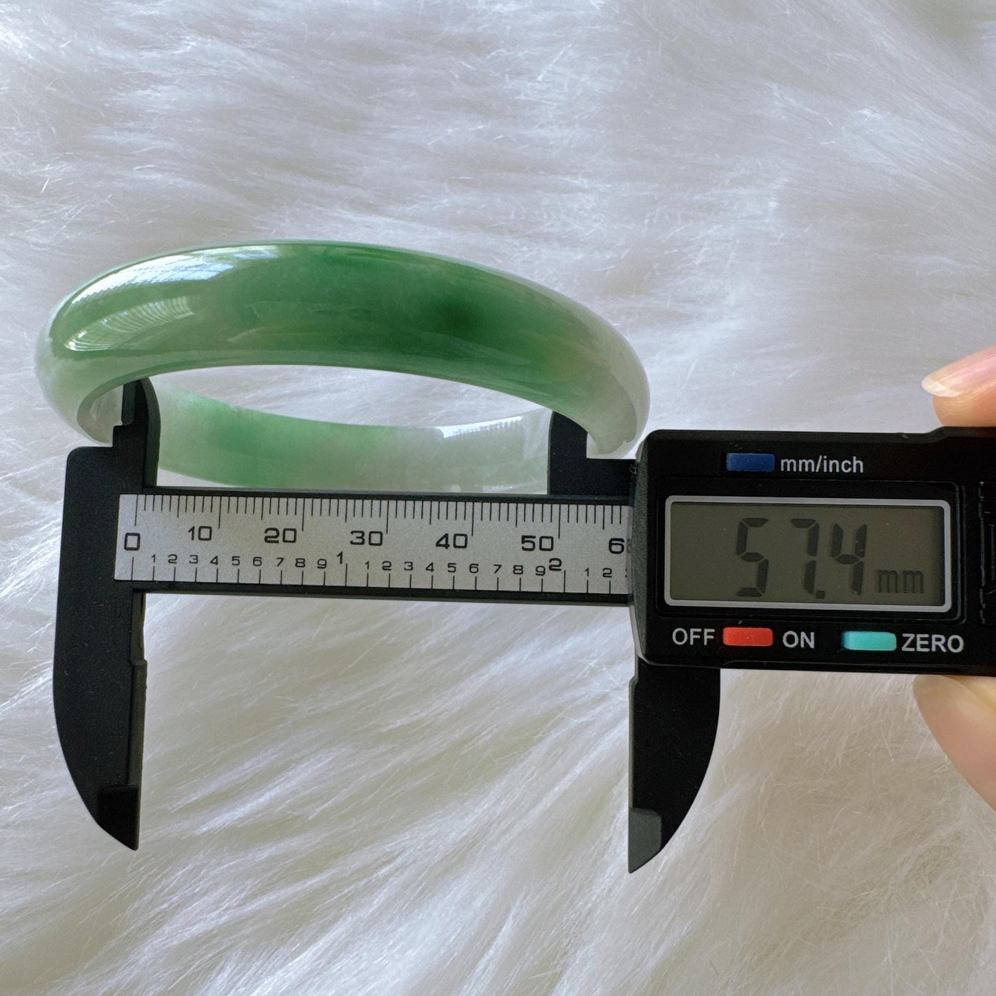 Earthveil – Bright Green Jade Bangle Bracelet, Apple Green Gemstone Jadeite Bangle