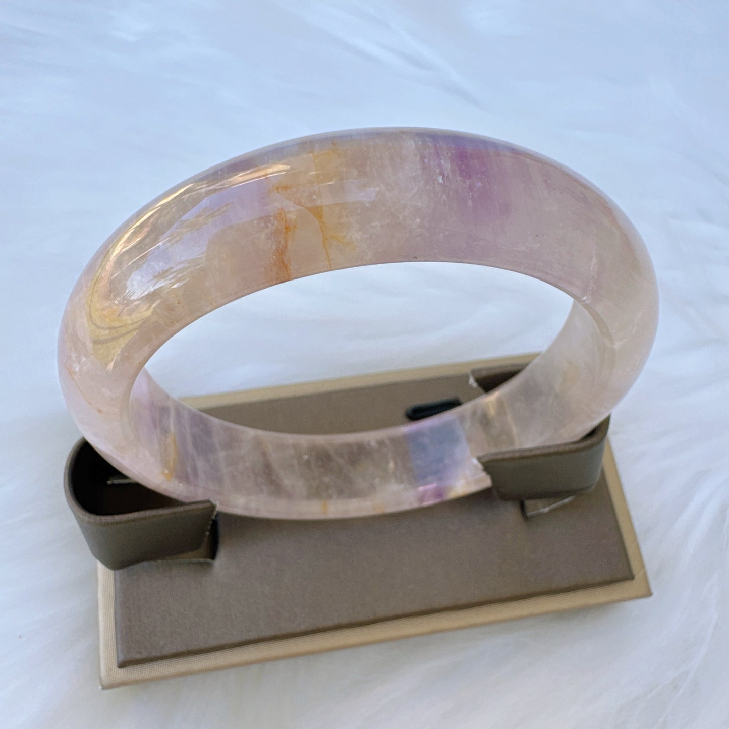 Dreamveil – Natural Amethyst Healing Bangle