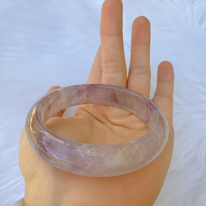 Dreamveil – Natural Amethyst Healing Bangle