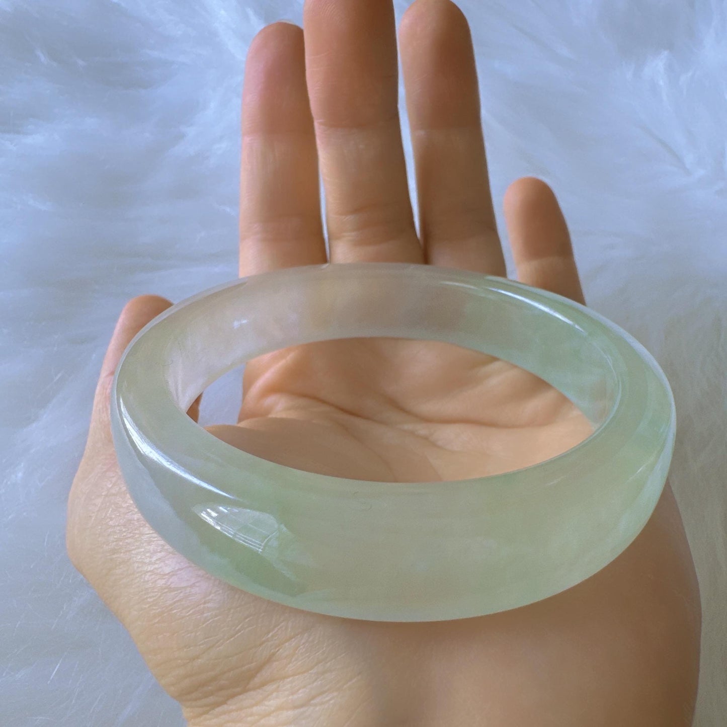 Earthveil - Earthveil – Square-Cut Jade Bracelet