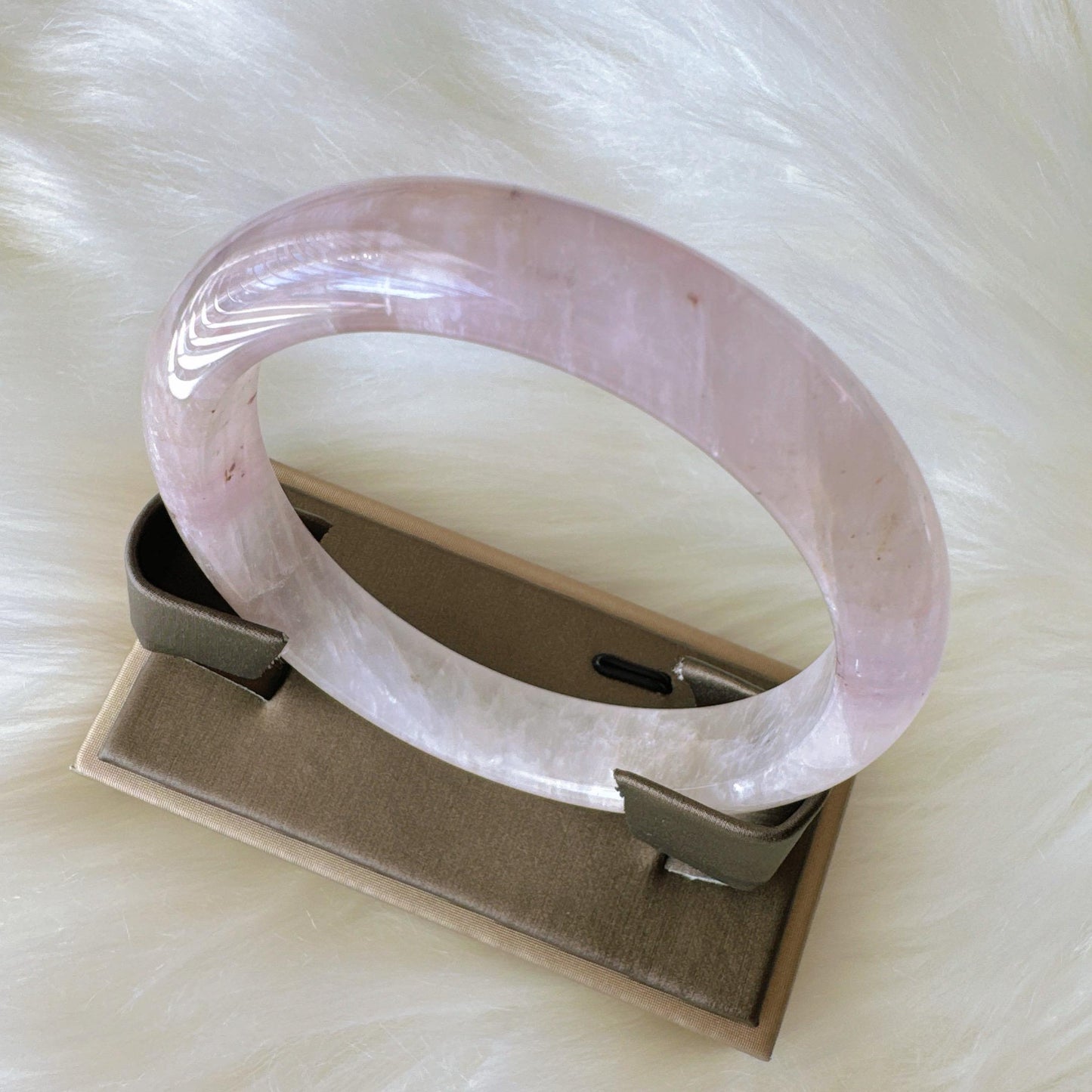 Dreamveil – Elegant Purple Gem Amethyst Bangle Bracelet